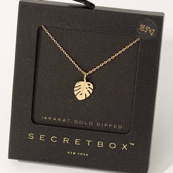 The Wild Clover Jewelry - ❌SOLD OUT❌ 14K GOLD LEAF NECKLACE